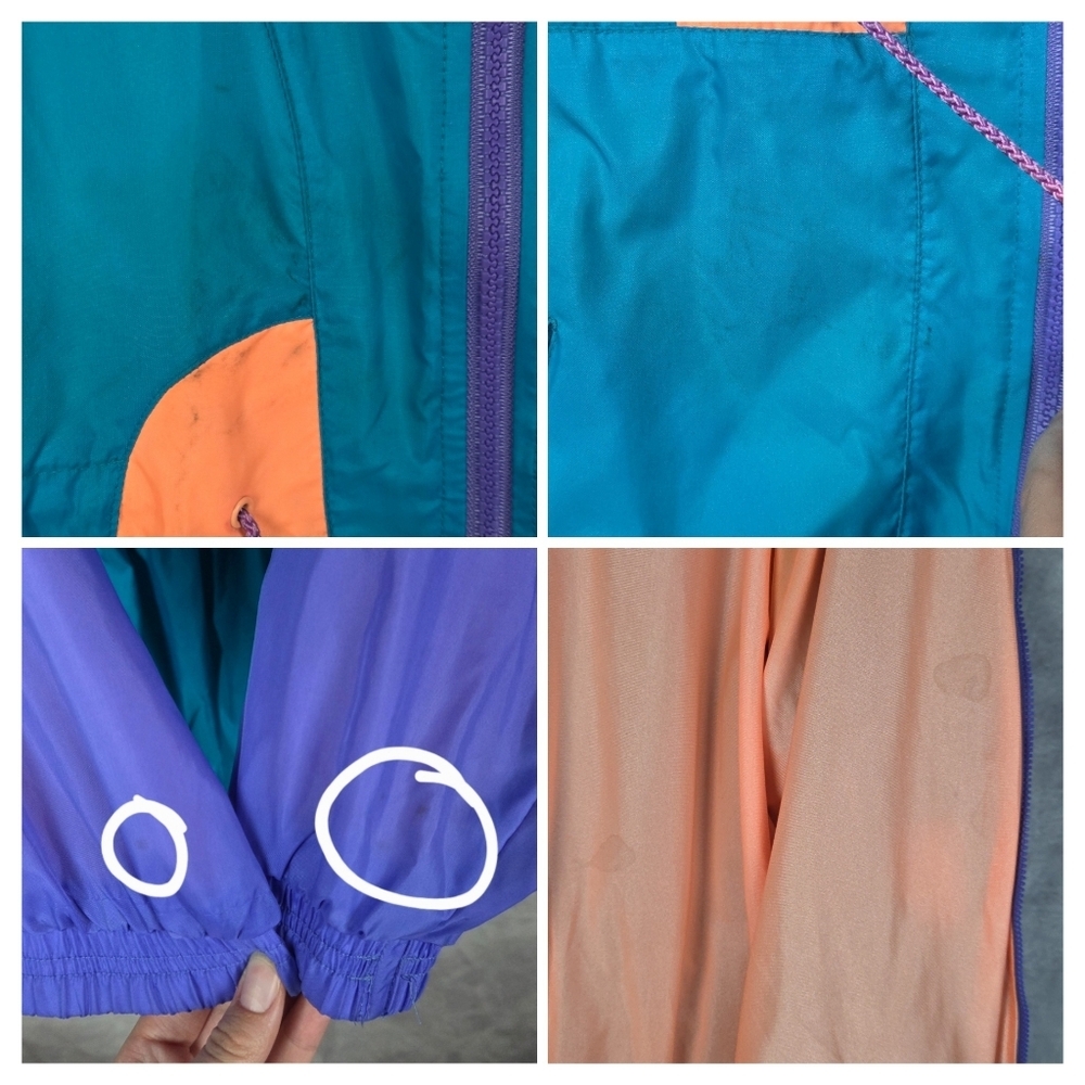 VINTAGE Nike Windbreaker Tracksuit Set - Rare 90s Style Size Medium - Picture 8 of 16